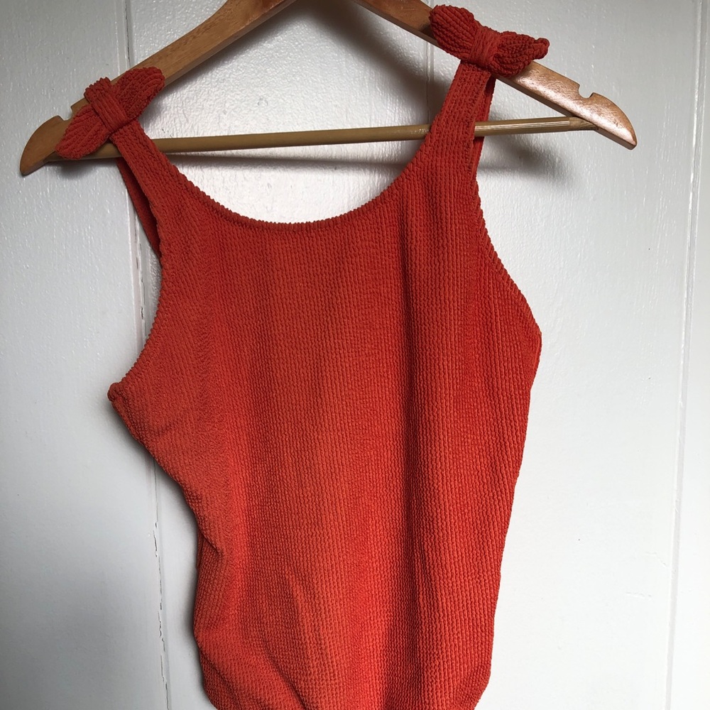 Cat and Jack ribbed swim suit